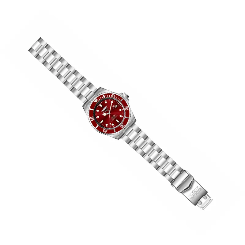 Invicta Pro Diver Red Dial Automatic Trendy Men's Watch- 35722